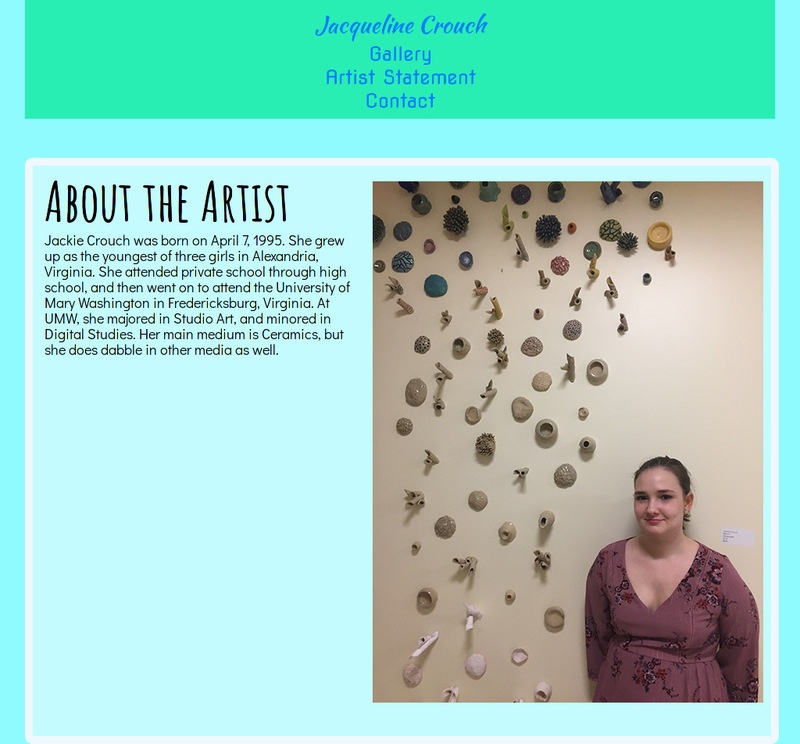A Screenshot of www.jacquelinecrouch.com